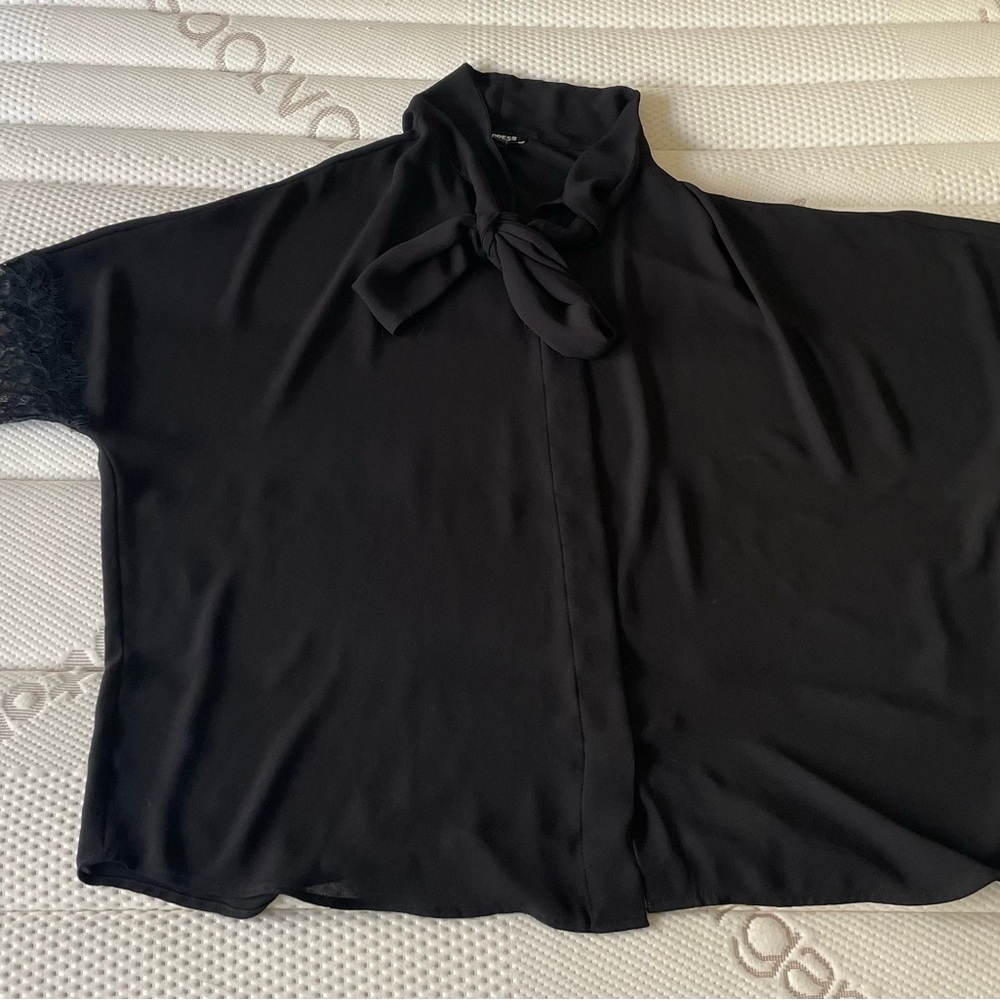 Elegant Black Women's Top